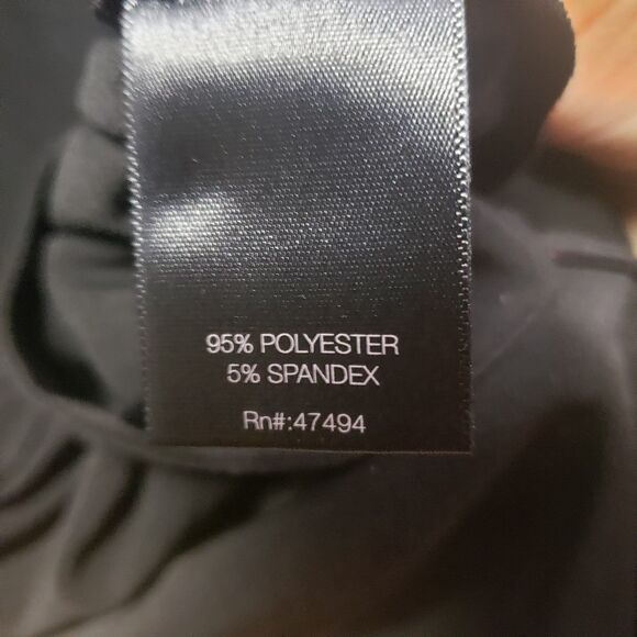 Norma Kamali black Shift Dress with crew neck- size M - Picture 3 of 4